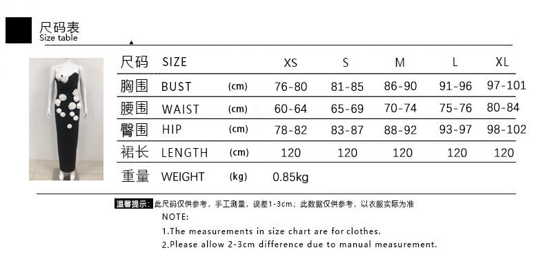 抹胸立体花朵绷带裙时尚简约白色派对礼服长裙